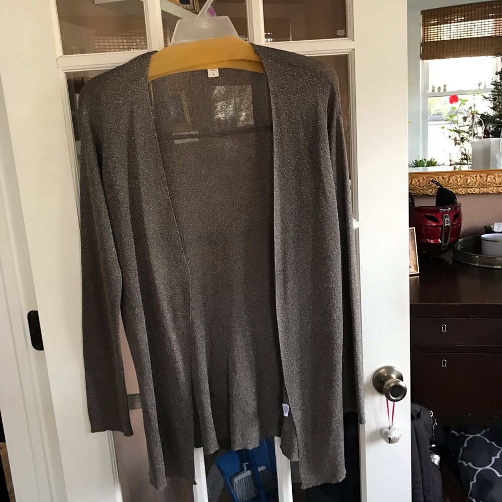 Sparkle cardigan sweater